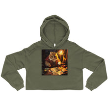 Load image into Gallery viewer, 塔羅貓 Crop Hoodie (女裝)